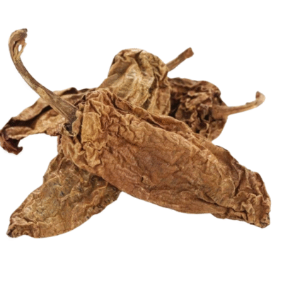 Chile chipotle meco seco — chile jalapeño ahumado mexicano color café tabaco