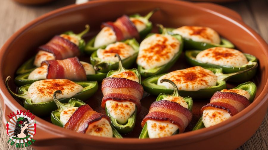 Chiles Jalapeños Rellenos de Queso