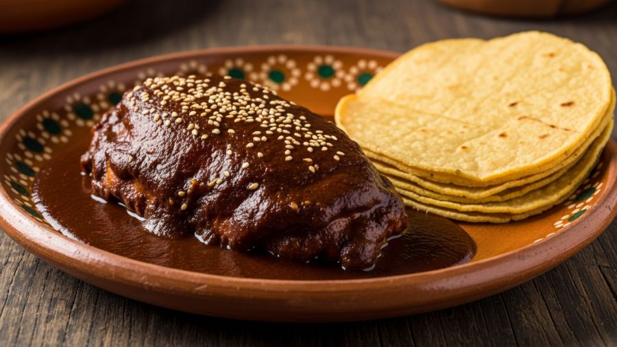Mole Poblano con Pollo