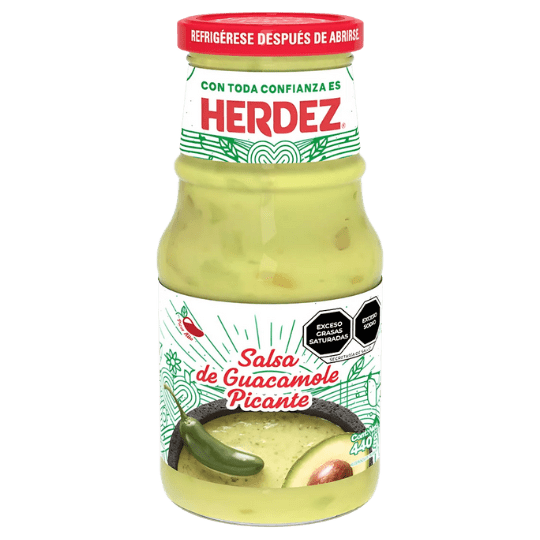 Salsa de Guacamole Picante Herdez 440g