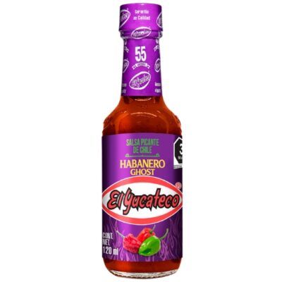 Salsa Habanero y Ghost El Yucateco 120ml