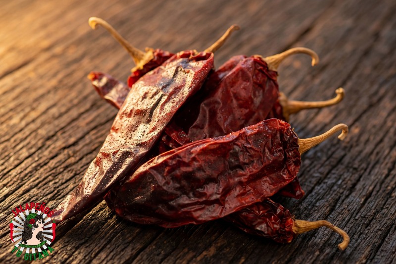 Chile guajillo Tajín — piel roja brillante y flexible, calidad premium