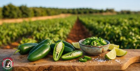 Chile jalapeño mexicano auténtico cultivado en Valencia España