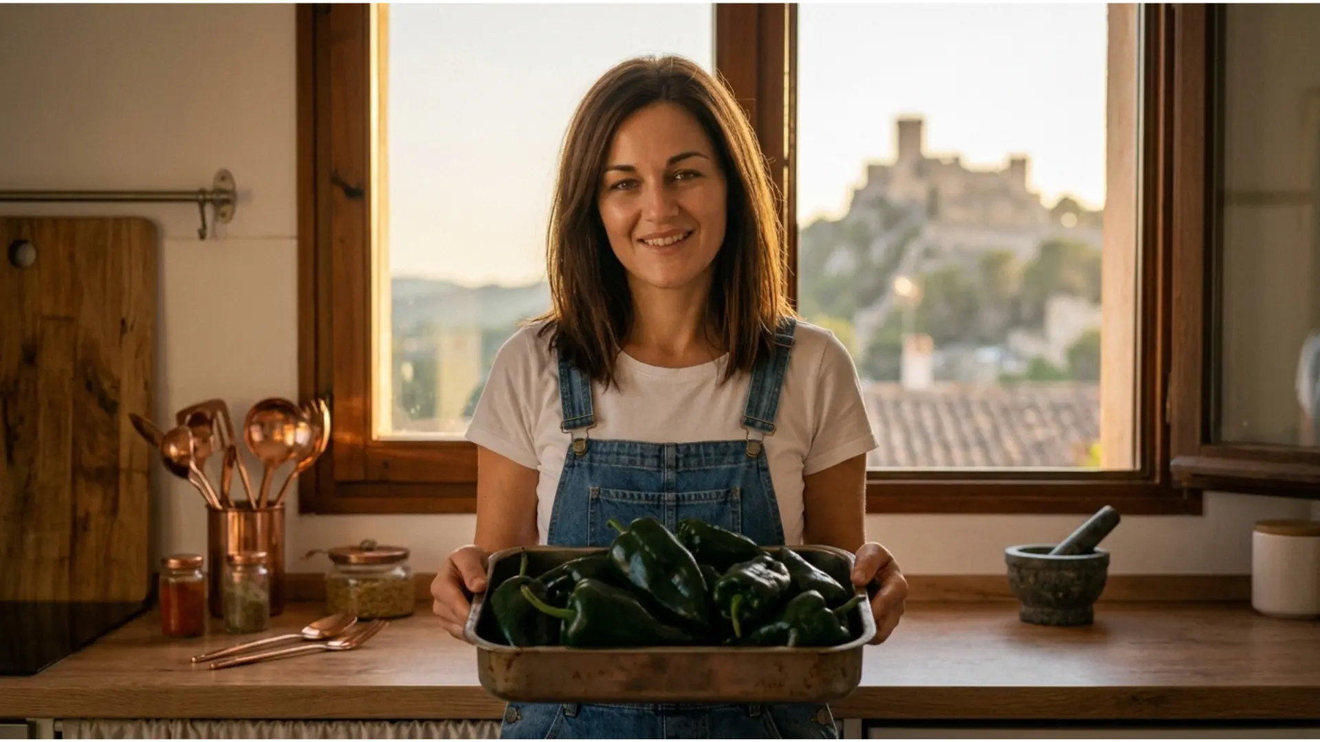 Cómo congelar chile poblano paso a paso — chiles frescos listos para tatemar