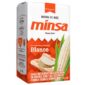 Harina de maíz blanco nixtamalizado Minsa bolsa 1kg para tortillas y tamales