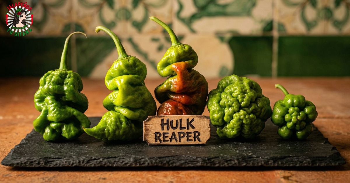 Hulk Reaper - chile superpicante exclusivo creado en Valencia por Jalapeños Tu Gitana